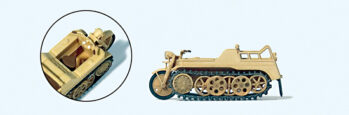 Preiser 16629 - H0 Kleines Kettenkraftrad Typ HK 101 (Sd.Kfz.2).NSU.Deutsches Reich 1940-45