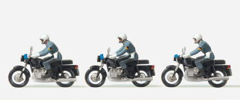 Preiser 16833 - H0 Feldjäger auf Krad. Bundeswehr