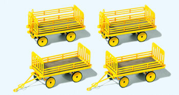 Preiser 17127 - H0 Anhänger zu Elektrokarre