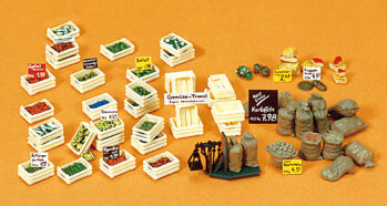 Preiser 17501 - H0 Obst- und Gemüsesteigen. Bausatz