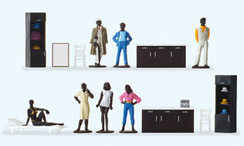 Preiser 17700 - H0 Ladeneinrichtung "Modeboutique"