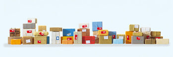 Preiser 17703 - H0 Postpakete. 40 Stück