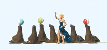 Preiser 20260 - H0 Seelöwendressur