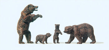 Preiser 20386 - H0 Braunbären