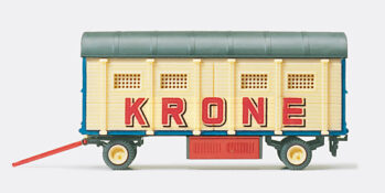 Preiser 21018 - H0 Käfigwagen "Zirkus Krone". Fertigmodell