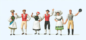 Preiser 24604 - H0 Volkstrachten
