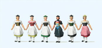 Preiser 24607 - H0 Bayerische Trachtengruppe