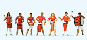 Preiser 24626 - H0 Samba-Trommlergruppe