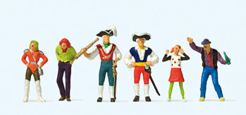 Preiser 24643 - H0 Beim Karnevalsumzug (2)