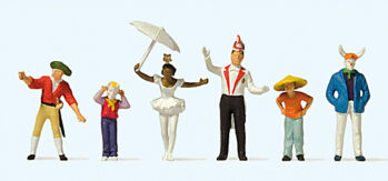 Preiser 24645 - H0 Beim Karnevalsumzug (4)