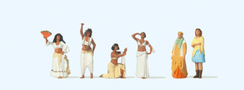 Preiser 24769 - H0 Orientalische Tänzerinnen. Zuschauer