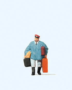 Preiser 28013 - H0 Gepäckträger