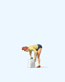 Preiser 28040 - H0 Wo ist die Fahrkarte?