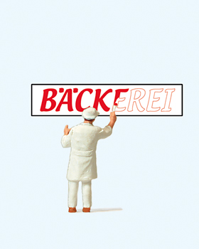 Preiser 28082 - H0 Schildermaler