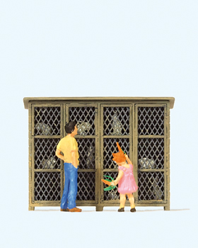 Preiser 28099 - H0 Beim Hasenfüttern