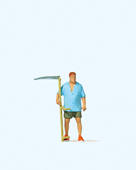 Preiser 28217 - H0 Landwirt mit Sense