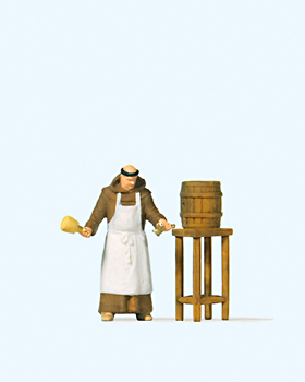 Preiser 28218 - H0 Mönch beim Anzapfen