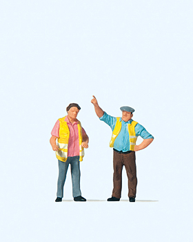 Preiser 28235 - H0 Gilets Jaunes