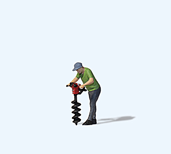 Preiser 28263 - H0 Erdbohrer