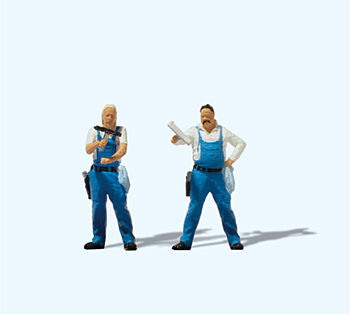 Preiser 28265 - H0 Fensterreiniger