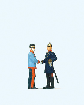 Preiser 29085 - H0 Kaiser Wilhelm II und Kaiser Franz Joseph