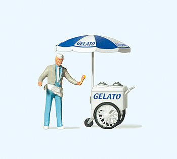 Preiser 29116 - H0 Eisverkäufer