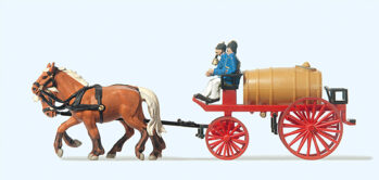 Preiser 30426 - H0 Wasserwagen. Um 1900. Fertigmodell