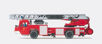 Preiser 31134 - H0 Magirus-Drehleiter, DLK 23-12 n.B. Voll beweglich. Bausatz