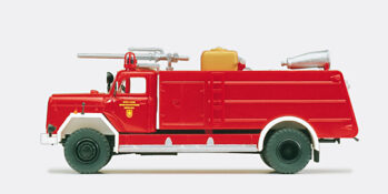 Preiser 31202 - H0 ZB 6/24. Magirus F 200 D 16 A.Ausführung Bayern. Bausatz