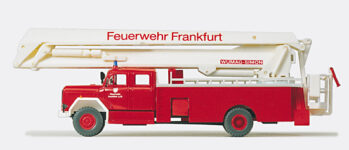Preiser 31292 - H0 Gelenkbühne Magirus F 200 D 16. WUMAG SIMON. Bausatz