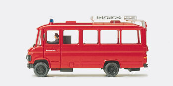 Preiser 35011 - H0 Einsatzleitwagen. MB 0 309. Fertigmodell