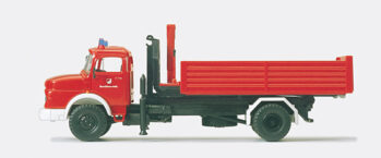 Preiser 35014 - H0 WAF. MB LA 1924. Abrollkipper MEILER. 1 Container. Fertigmodell