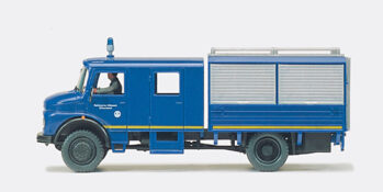 Preiser 37000 - H0 Mannschaftskraftwagen MKW 72. THW. MB LA 911 B/42. Fertigmodell