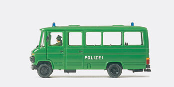Preiser 37020 - H0 GRUKW. Polizei. MB L 508 D. Fertigmodell