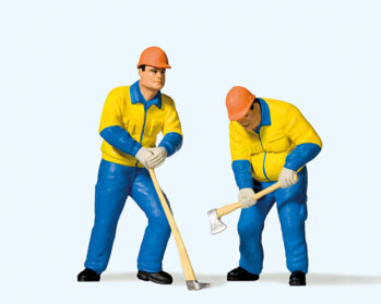 Preiser 44913 - G Moderne Waldarbeiter (2)