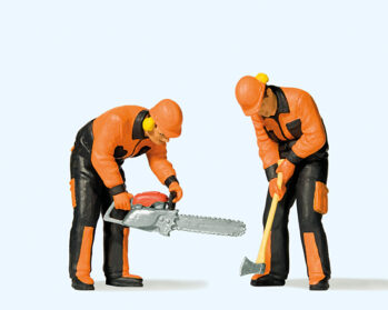 Preiser 44914 - G Moderne Waldarbeiter (3)