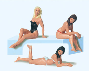 Preiser 45015 - G Sitzende und liegende Badende