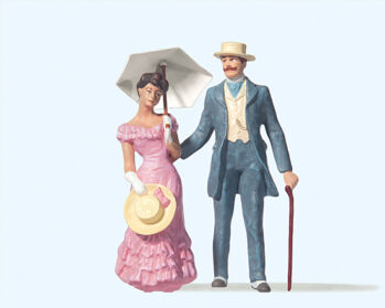 Preiser 45053 - G Paar mit Sonnenschirm