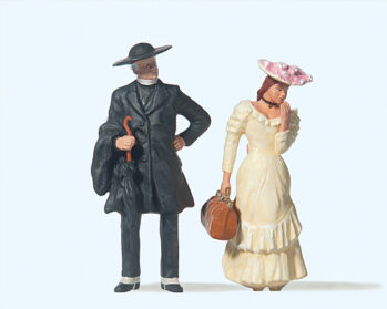 Preiser 45054 - G Pfarrer und Mädchen