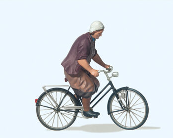 Preiser 45068 - G Bäuerin auf Fahrrad