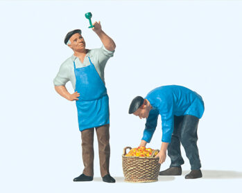 Preiser 45074 - G Winzer. Bauer mit Korb