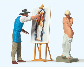 Preiser 45095 - G Kunstmaler und Modell