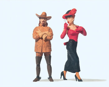 Preiser 45097 - G Westernheld & Lady