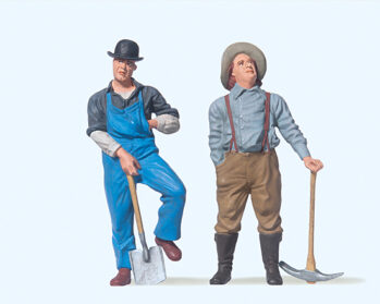 Preiser 45101 - G Gleisbauarbeiter. Um 1900