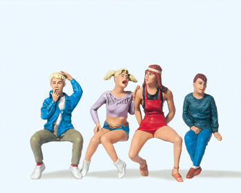 Preiser 45112 - G Sitzende Jugendliche