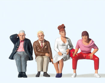 Preiser 45121 - G Sitzende Reisende