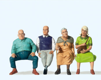 Preiser 45122 - G Sitzende Reisende