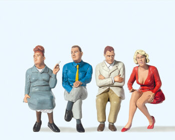 Preiser 45123 - G Sitzende Reisende