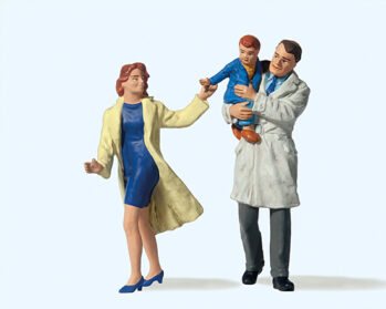 Preiser 45138 - G Paar mit Kind