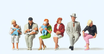 Preiser 45151 - G Sitzende Personen